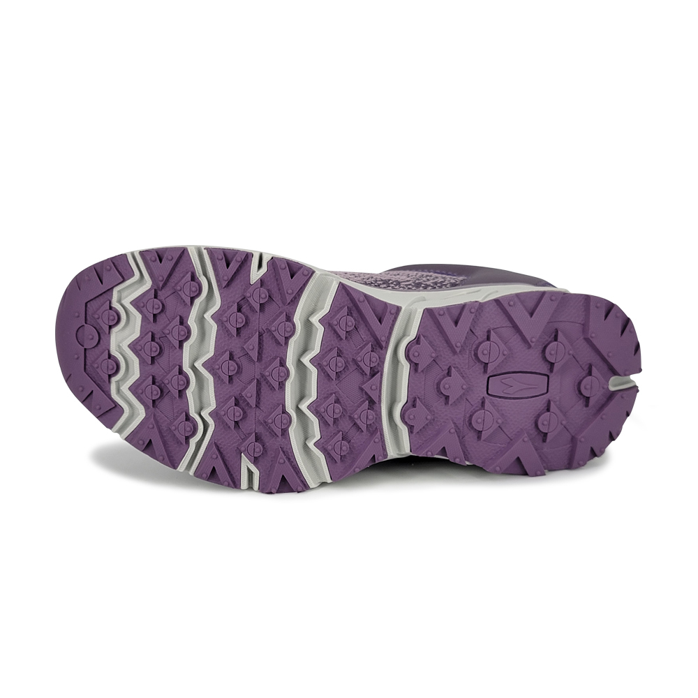 DIADORA迪亞多那 多功能越野女鞋 女運動鞋 登山鞋 輕量 透氣 針織 吸震 減壓 散熱 排濕 耐磨 止滑 紫 黑, , large