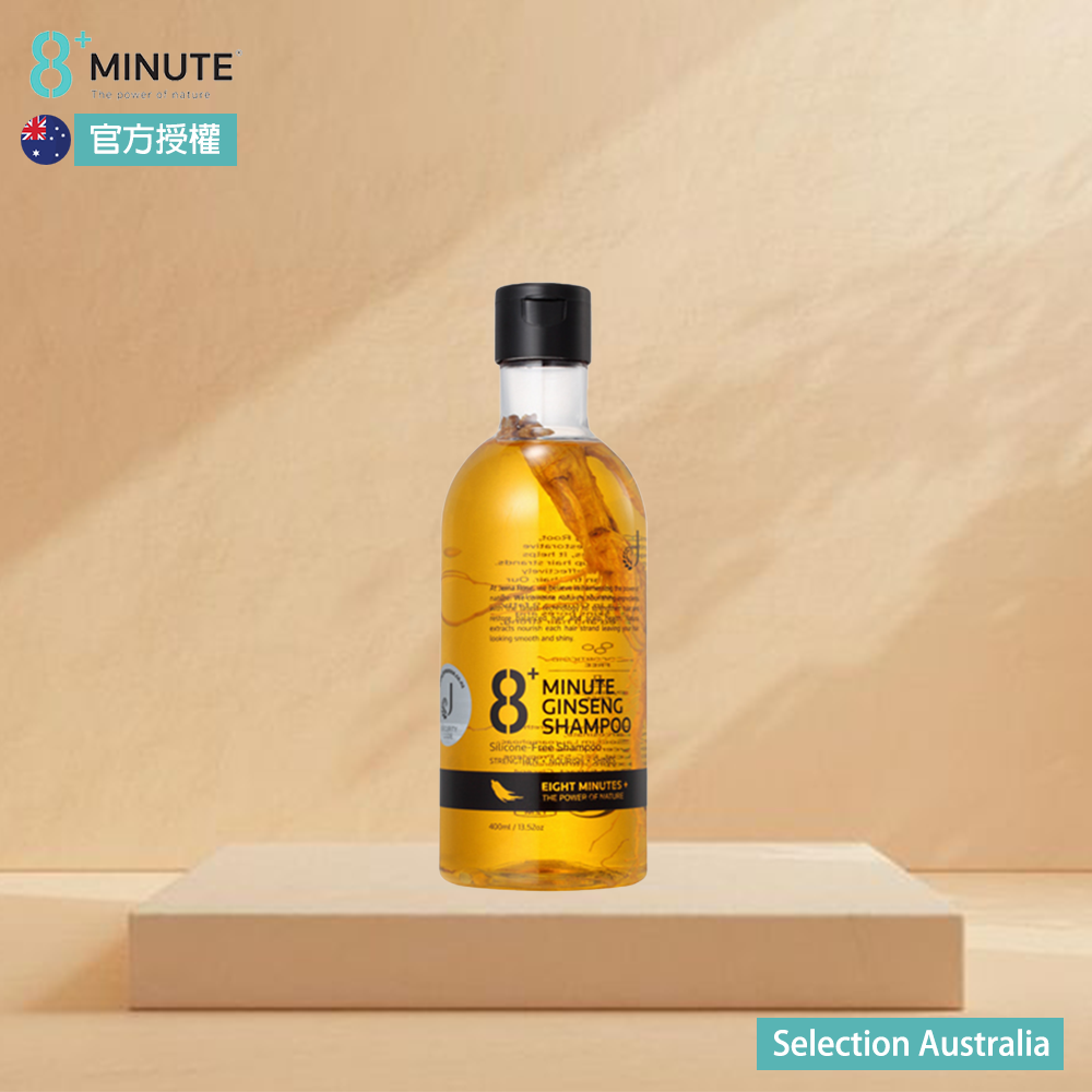 【8+Minute 】人蔘洗髮精 400ml