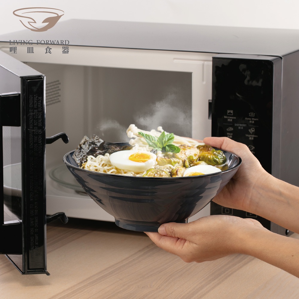 【哩皿食器】台灣製  CPET 潔晶拉麵碗禮盒兩入組, , large