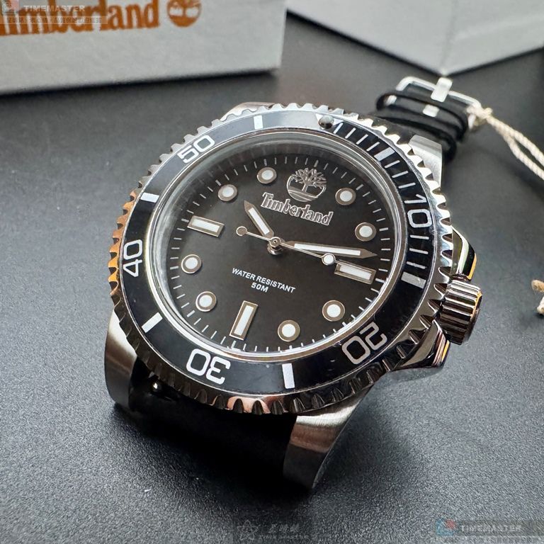 [星晴錶業]新品牌手錶,40mm,TL57200黑色錶面黑錶殼深黑色真皮皮革錶帶款, , large