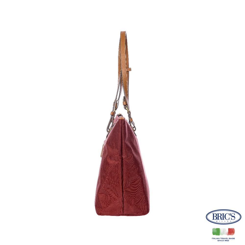【Bric's】 X-collection 肩背包(中) BXG45071 - 波爾多酒紅色, , large