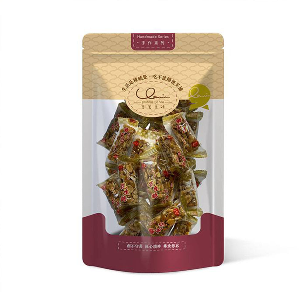 【百工】花生糖黑芝麻糖平均共6包(250g/包)(免運費), , large