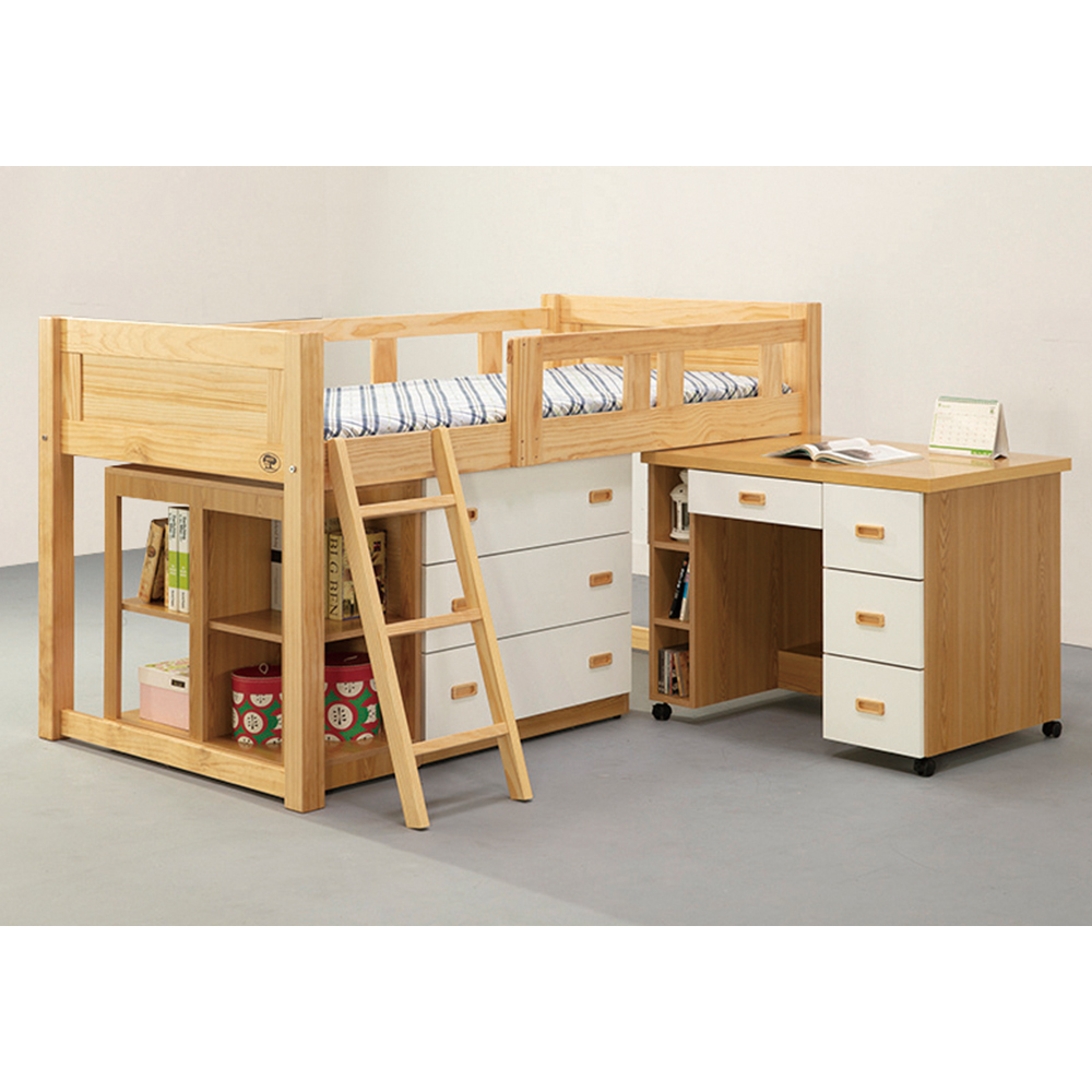 【唯熙傢俱】赫比原木色三斗櫃 抽屜櫃, , large