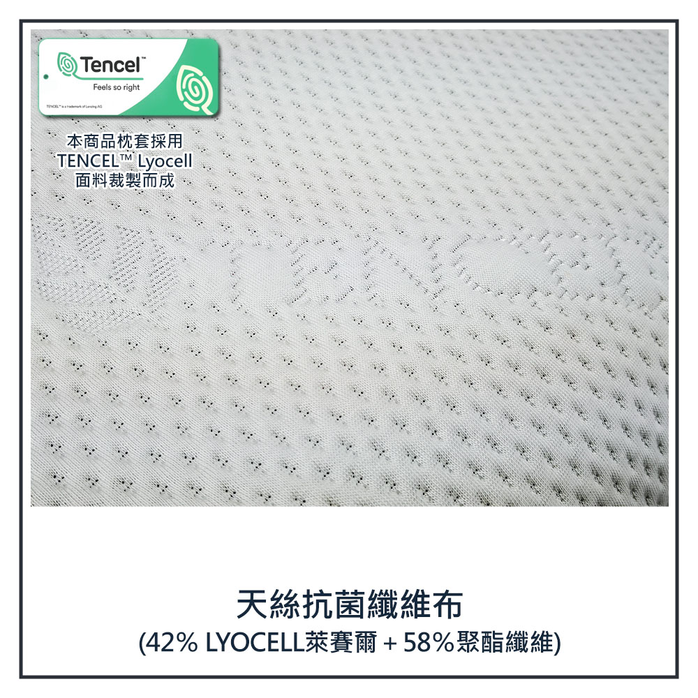 【 Vandino 】備長炭抗菌天絲可調式記憶枕（六種高度可供選擇）贈#1cm側墊片x3, , large