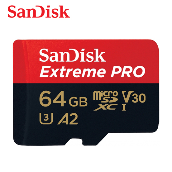 【SanDisk】 Extreme PRO 64G UHS-I U3 A2 V30 microSDXC 記憶卡, , large