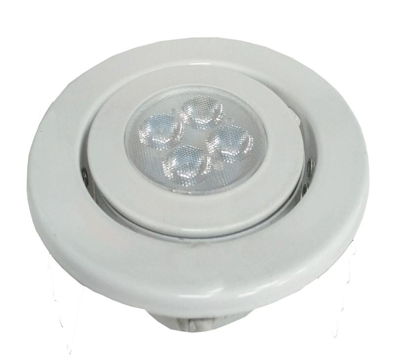 【感應王】LED-211-7A  5W微波搖擺感應嵌燈(黃光-嵌孔7cm-全電壓) 可調距離及時間, , large