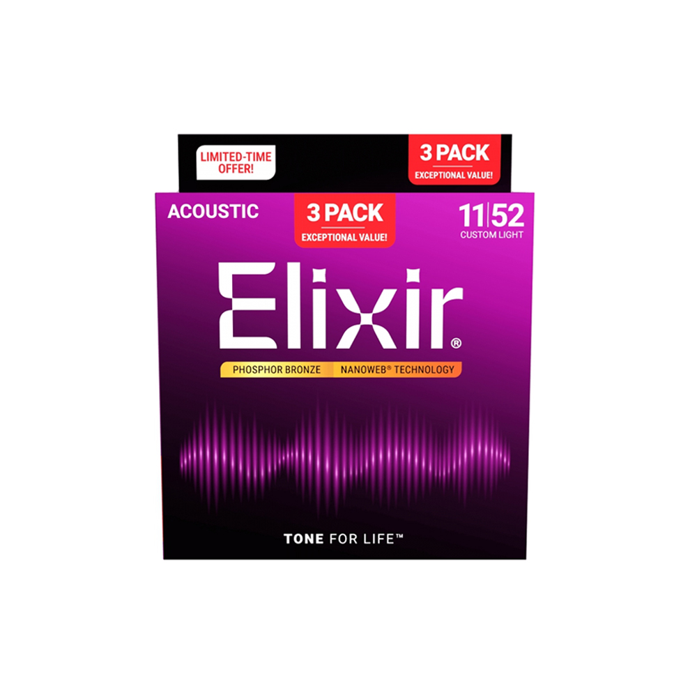 Elixir 16568 Nanoweb 11-52, , large