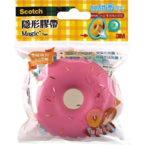 3M  810DD雙色甜甜圈膠台(多色)草莓+巧克力