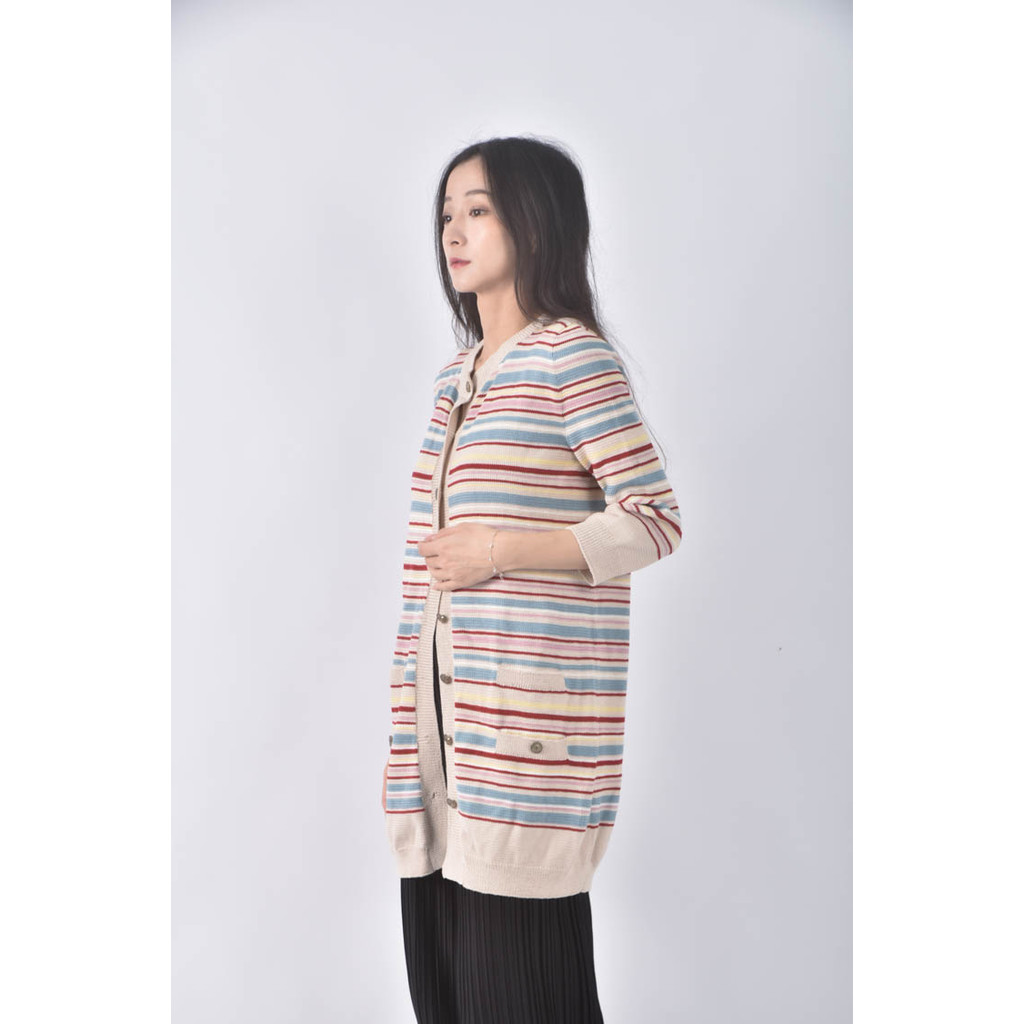 (S) 長版粉色外套二手衣, , large