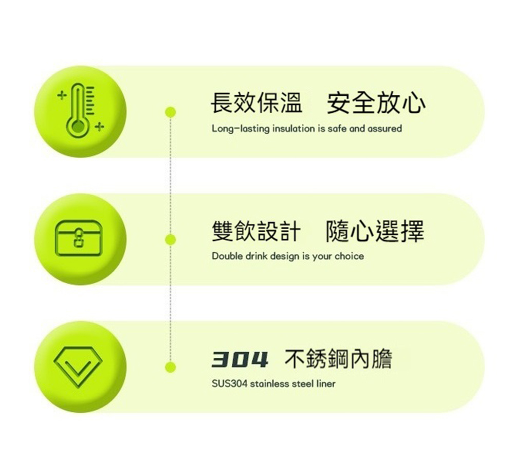 【H&R安室家】SITARAYURI 吸管直飲手提304不鏽鋼保溫杯900ml(H27), , large