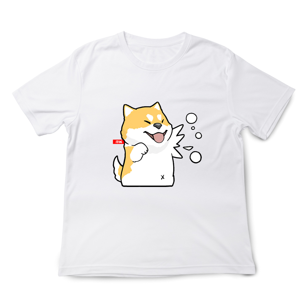 JZ TEE Cat & Shiba Inu-Let's Fight Graphic Tee, , large