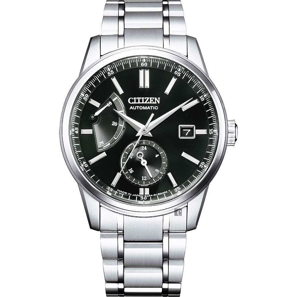 CITIZEN 星辰 正能量動儲機械紳士腕錶 NB3001-53E, , large
