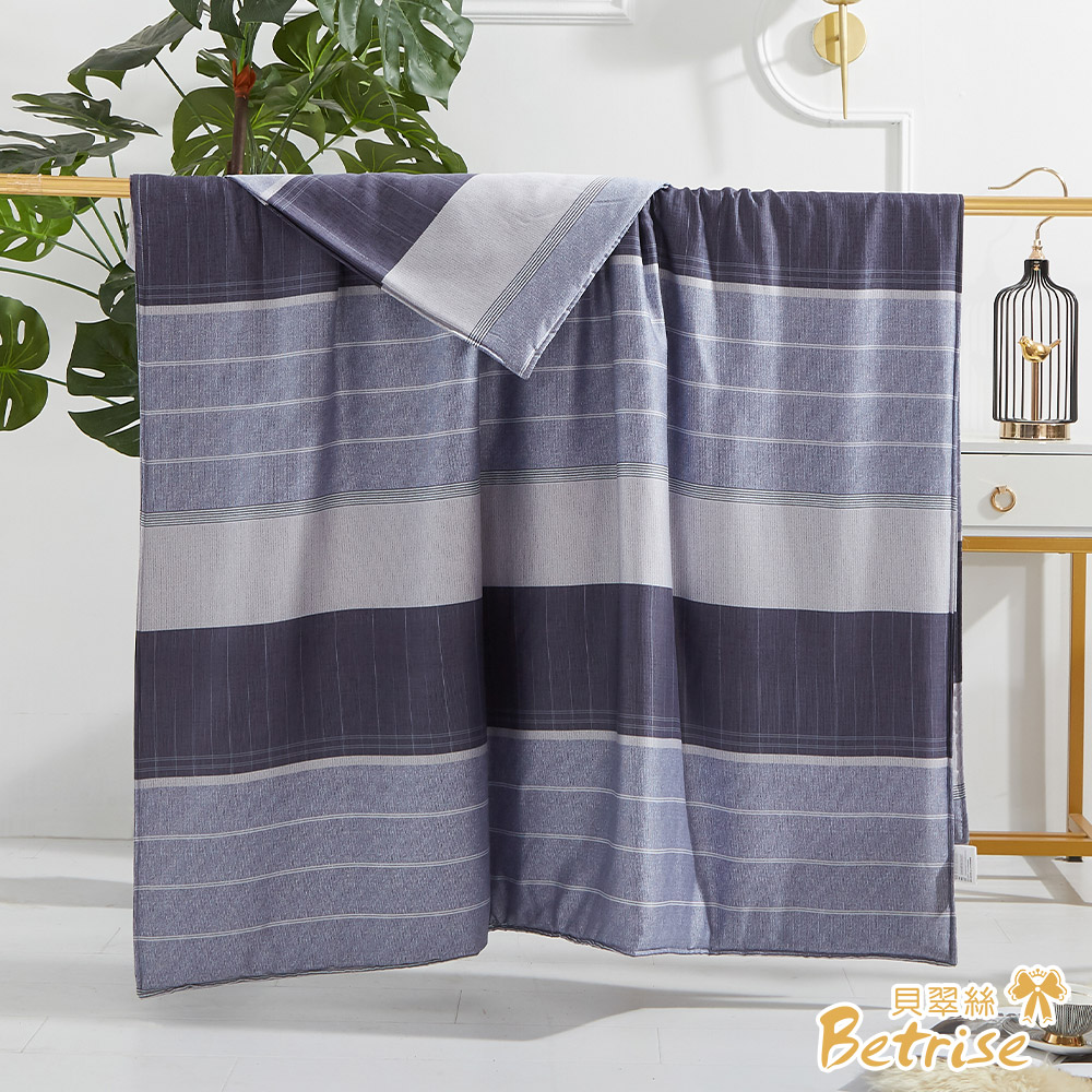 【Betrise】Geometry | 100% pure Tencel cotton quilt/four seasons quilt 5X6.5 feet - exclusive enlarged size, , large