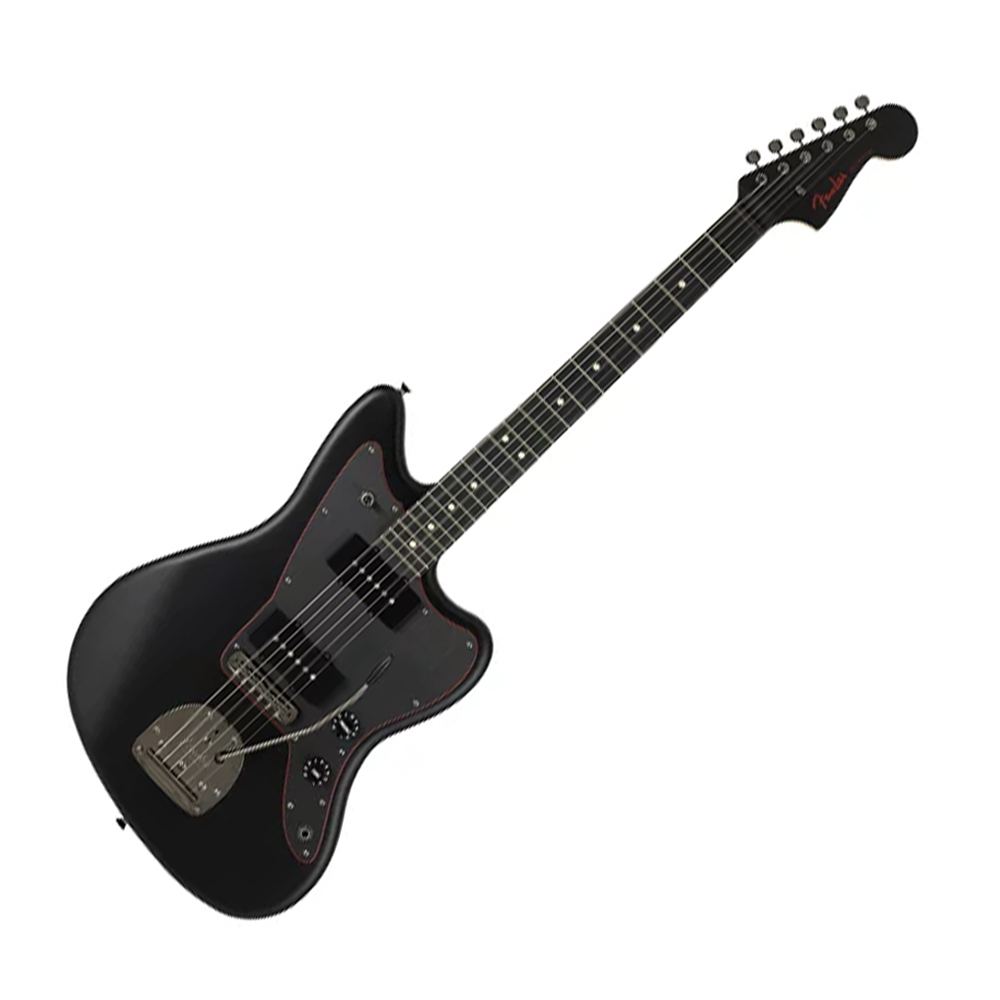 Fender MIJ LTD-25 Jazzmaster RW Noir, , large