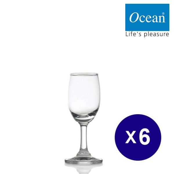 Ocean 高腳烈酒杯60ml(6入) 金益合drinkeat, , large