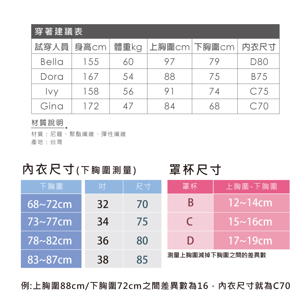 【Clany可蘭霓】 裸感新美學無痕軟鋼圈零著感BCD內衣 玫瑰紅 6903-95, , large