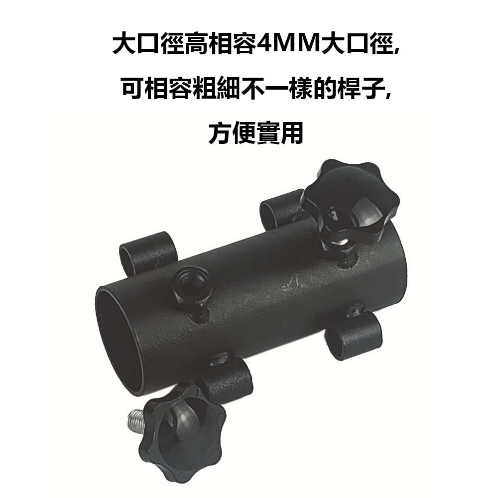 Canopy support poles 33mm 280cm 3m - Black set (2 poles + bag), , large