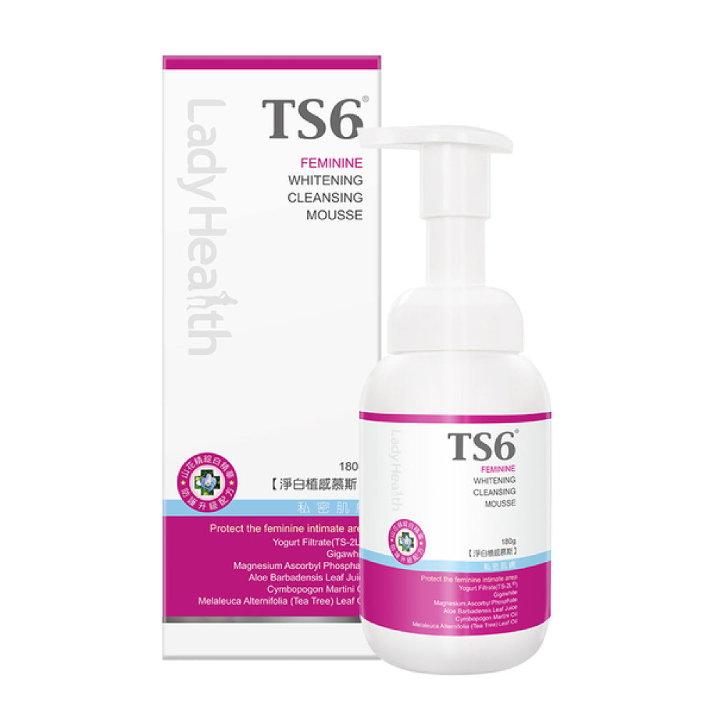 TS6 Feminine Whitening Cleansing Mousse