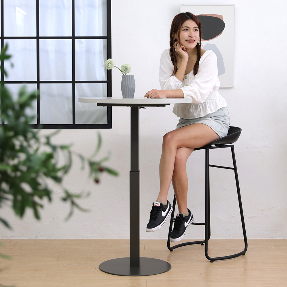 [KAKU] Pneumatic Height Adjustable Coffee Table, , large