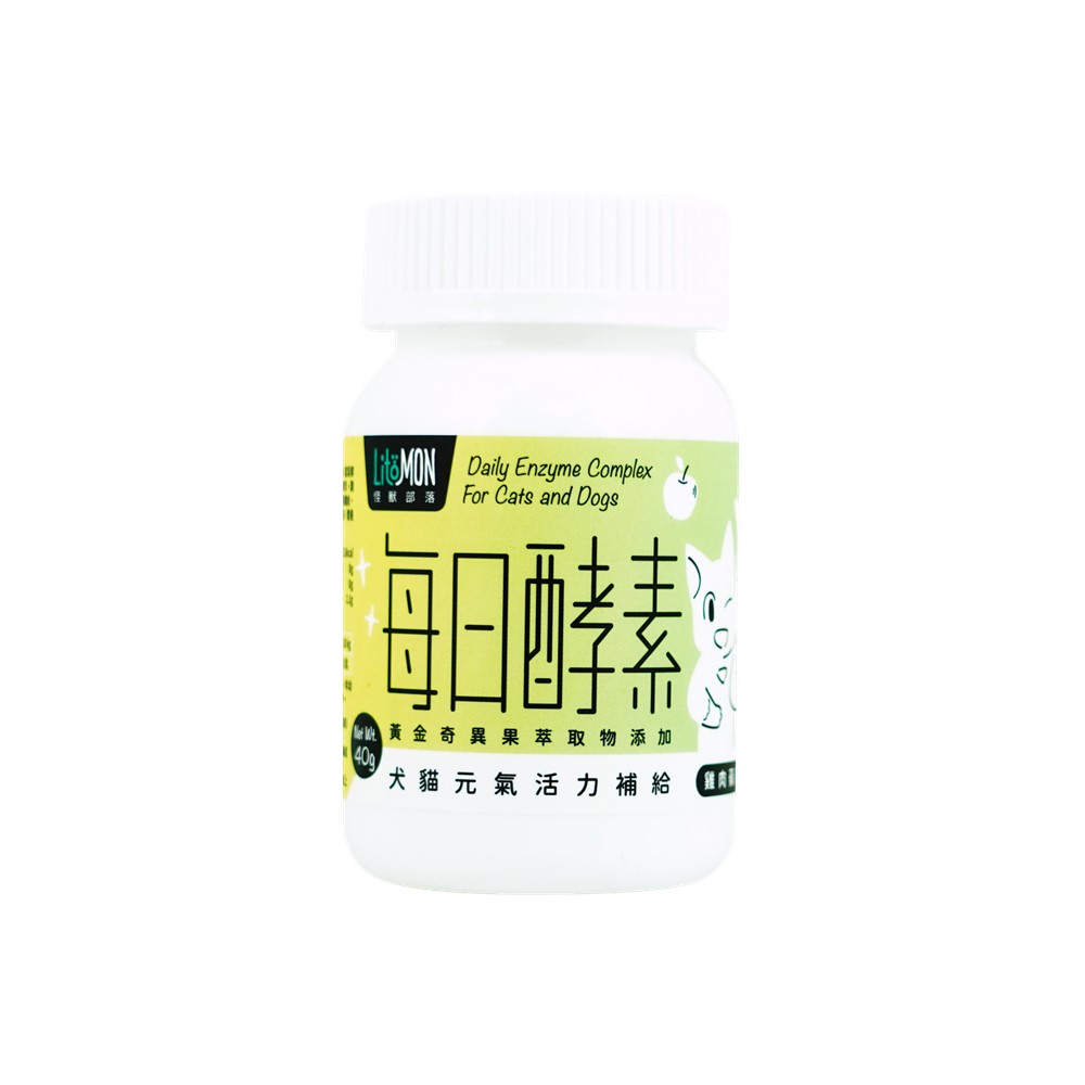 怪獸部落-每日酵素40g-雞肉, , large