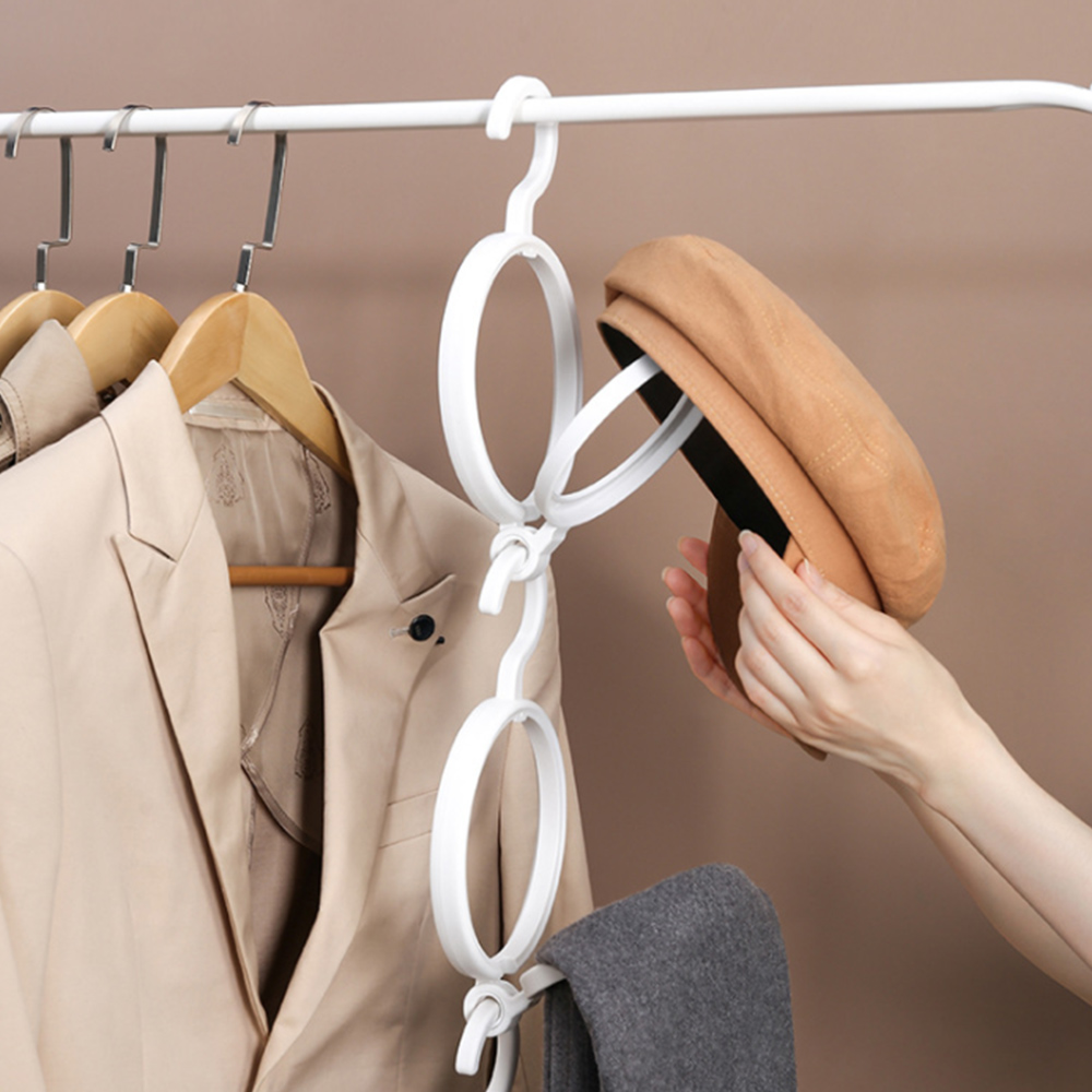 【上手家居】可疊加帽子收納架-4個(帽架/帽子架/帽托/掛帽架/帽子掛鉤/掛帽/帽子掛架/門後掛鉤/掛鉤), , large