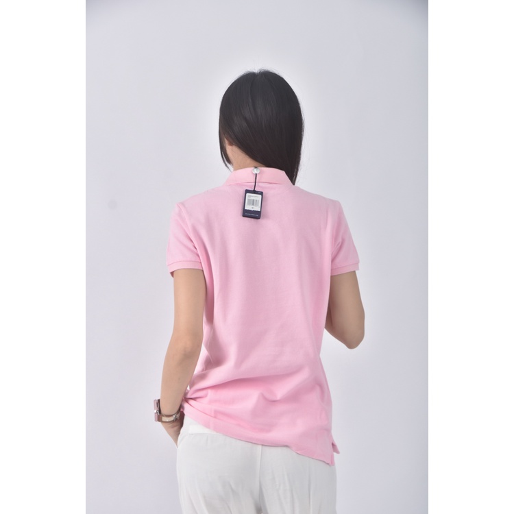 (M) polo ralph lauren棉質純棉粉色短袖上衣二手衣, , large