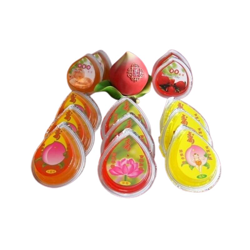【老食說】拜拜祝壽 祝壽果凍(新中桃)_6個(芒果、草莓、水蜜桃_隨機出貨), , large
