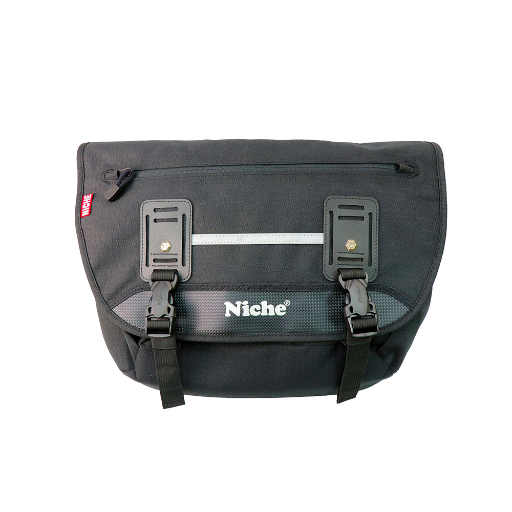【Niche 樂奇】騎士跨肩背包 郵差包 單肩背包 NMO-2222 贈附雨罩, , large