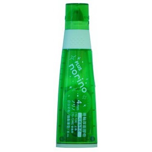 PLUS普樂士 豆豆彩貼正帶/捲軸雙面膠帶(多款)4mm×8M(綠色), , large