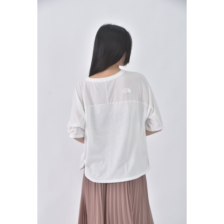 (XL) the north face質感白色短袖上衣二手衣, , large