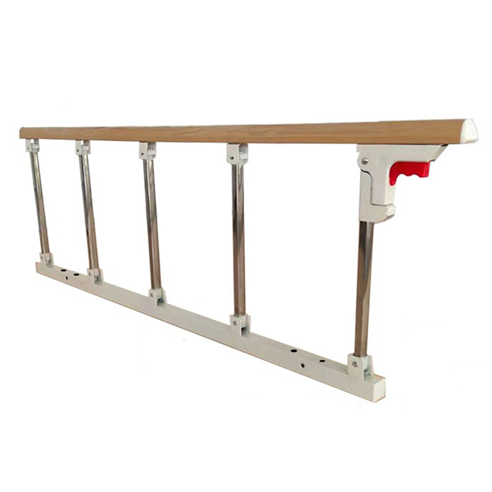 【YV61298】免打孔通用款 老人床邊摺疊護欄 加高床扶手 床邊起身器 小孩防摔掉床檔板 孕婦床圍欄, , large