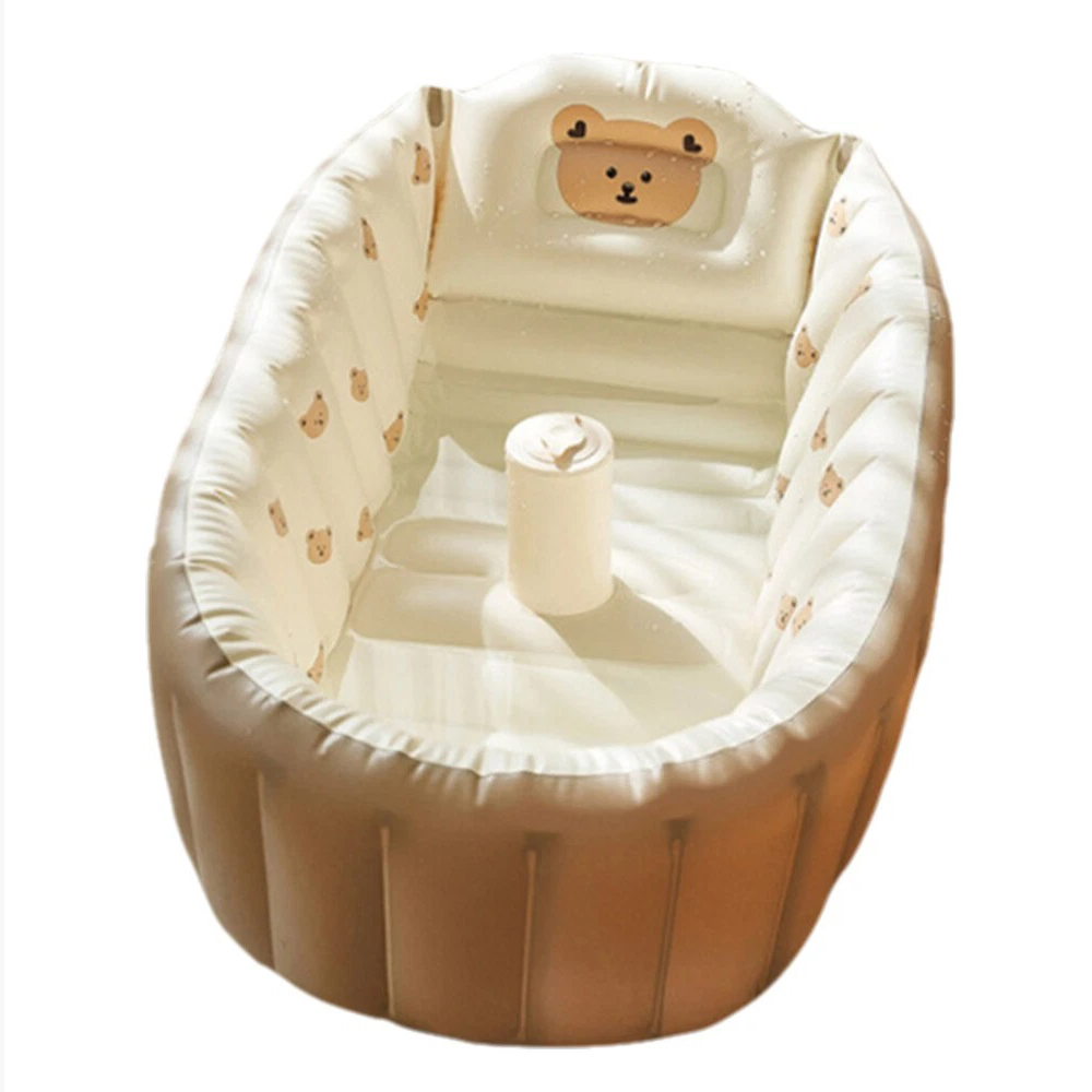Folding bathtub baby inflatable bathtub, , large