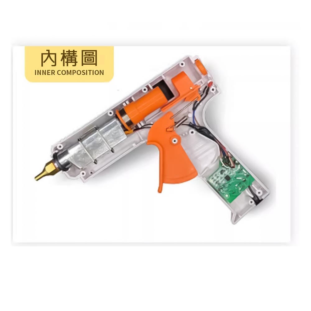 Dual-temperature 60/100W hot melt glue gun 110V (Taiwan standard), , large