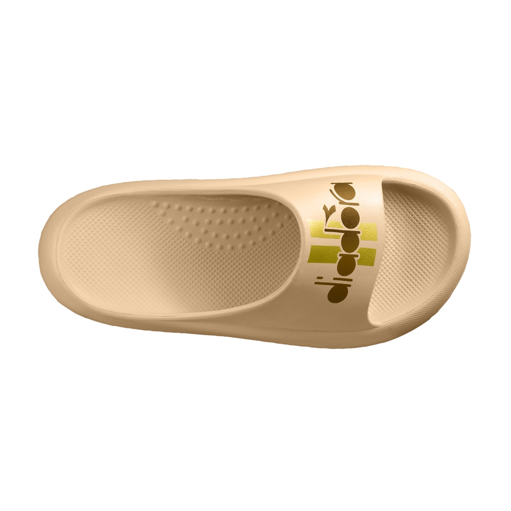 DIADORA迪亞多那 休閒舒壓拖鞋 女鞋 MIT 台灣製造 簡約 時尚 素色 人體工學 足弓支撐 減壓 排水 止滑 米, , large