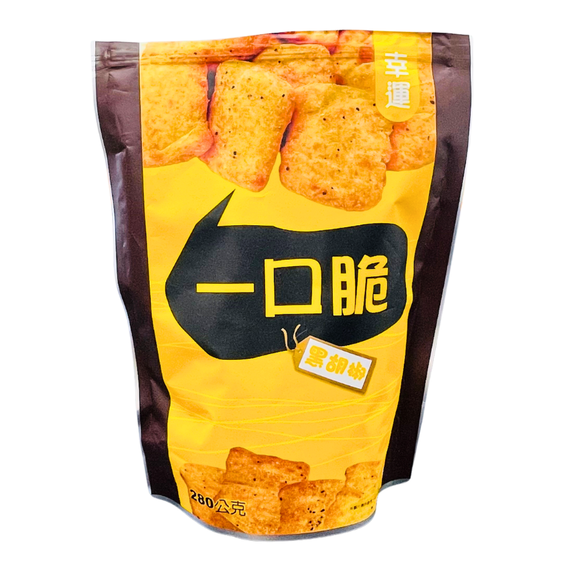 [泓俐]一口脆黑胡椒鬆餅280g(兩包組), , large