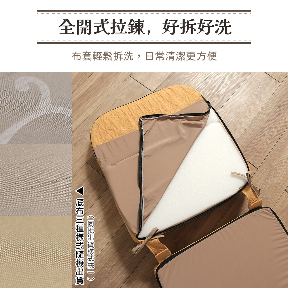 jacquard fabric L-shaped sofa solid wood chair cushion, , large