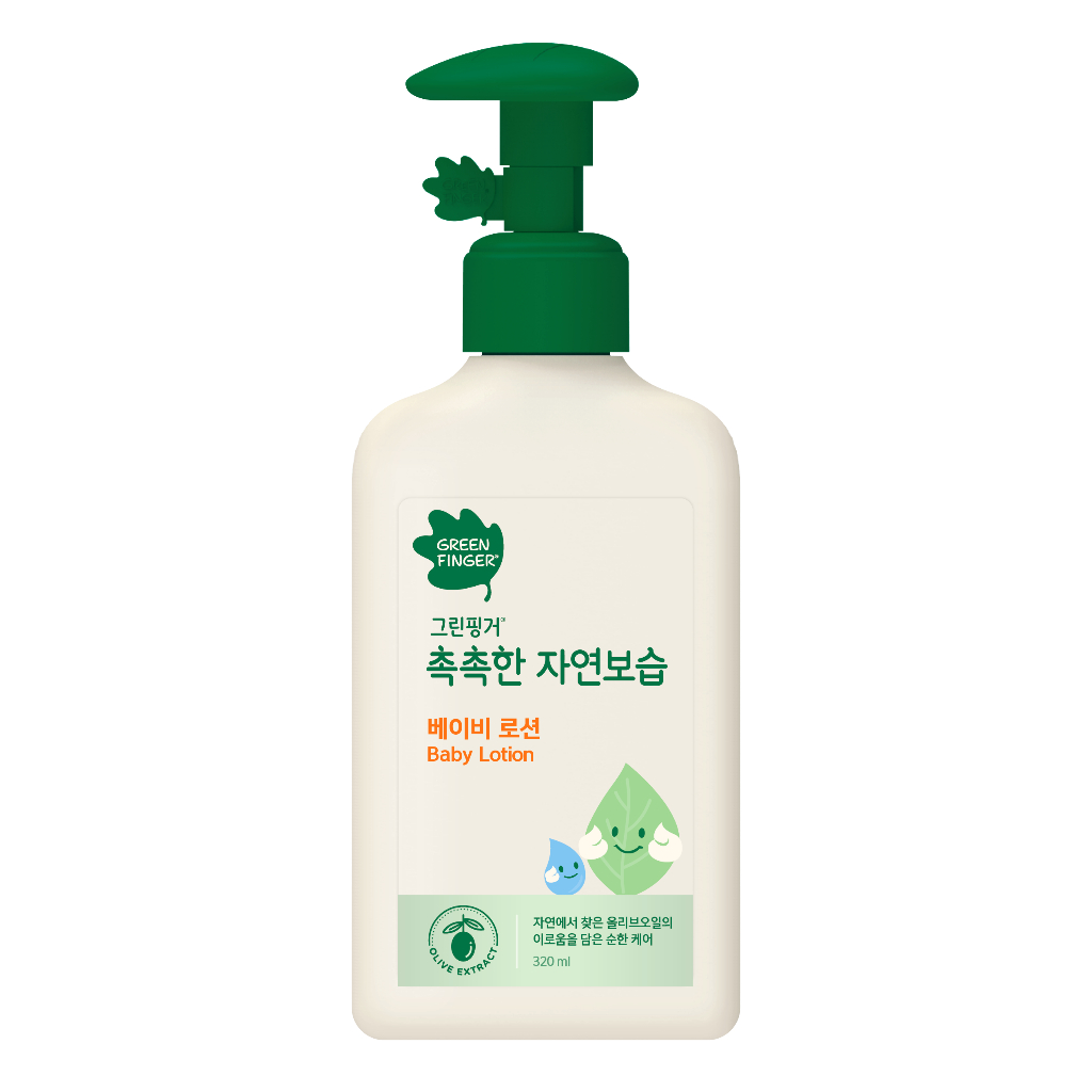 【綠手指 GreenFinger】三效保濕系列-嬰幼兒潤膚乳液320ml, , large