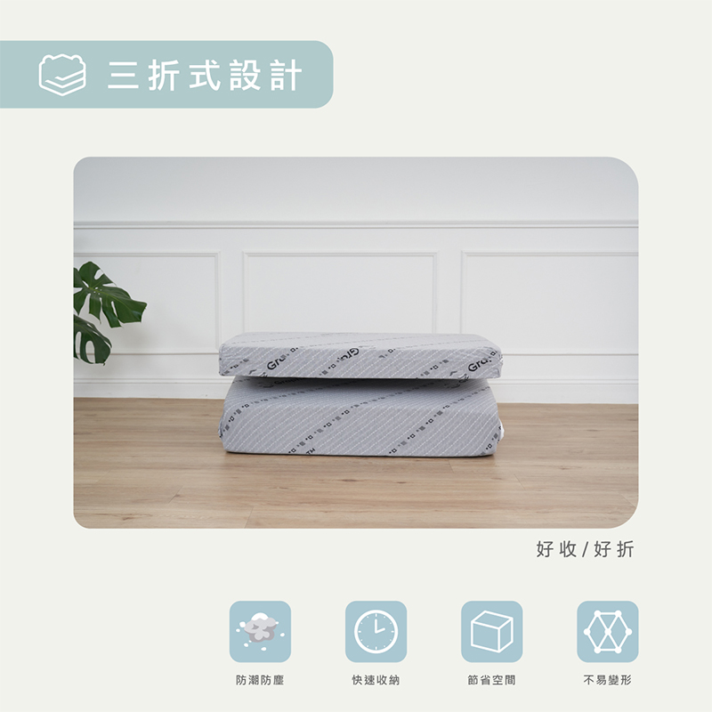 ［熊棉］未來科技石墨烯智慧床墊｜5尺｜, , large