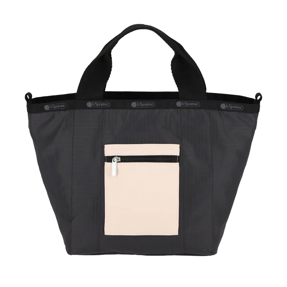 |快速出貨|Lesportsac Small Reversible Pocket Tote 小型雙面托特包 送禮-晨曦桃, , large