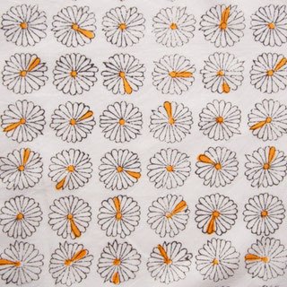 日本設計/印度製造 admi 全棉 方形 45x45 cm 手帕 手巾 (Peace 04), , large