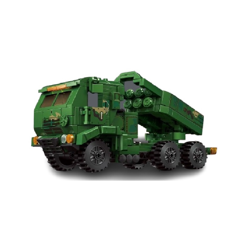  [Brick Republic]LEYI 66068 HIMARS Rocket Launcher Blocks (Educational Building Blocks)