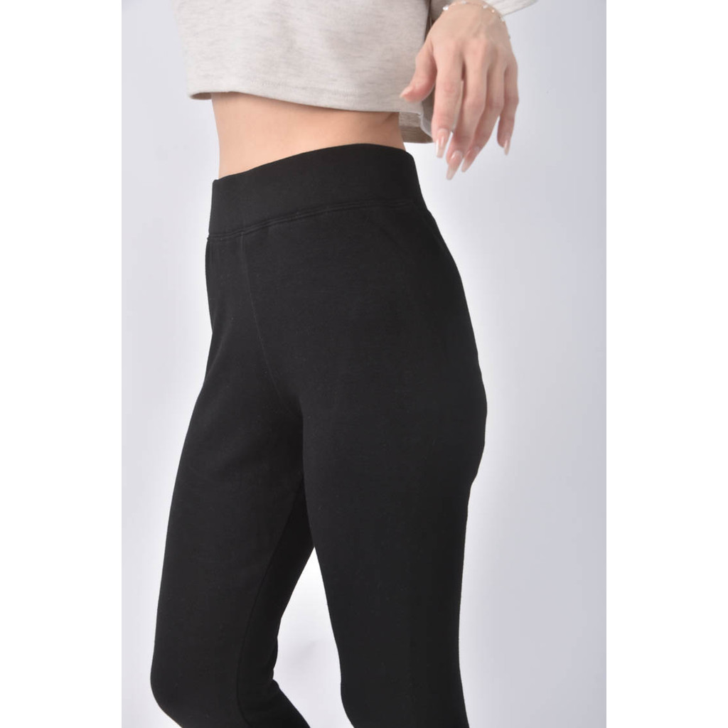 (S) net高腰棉質高腰黑色長褲二手衣, , large