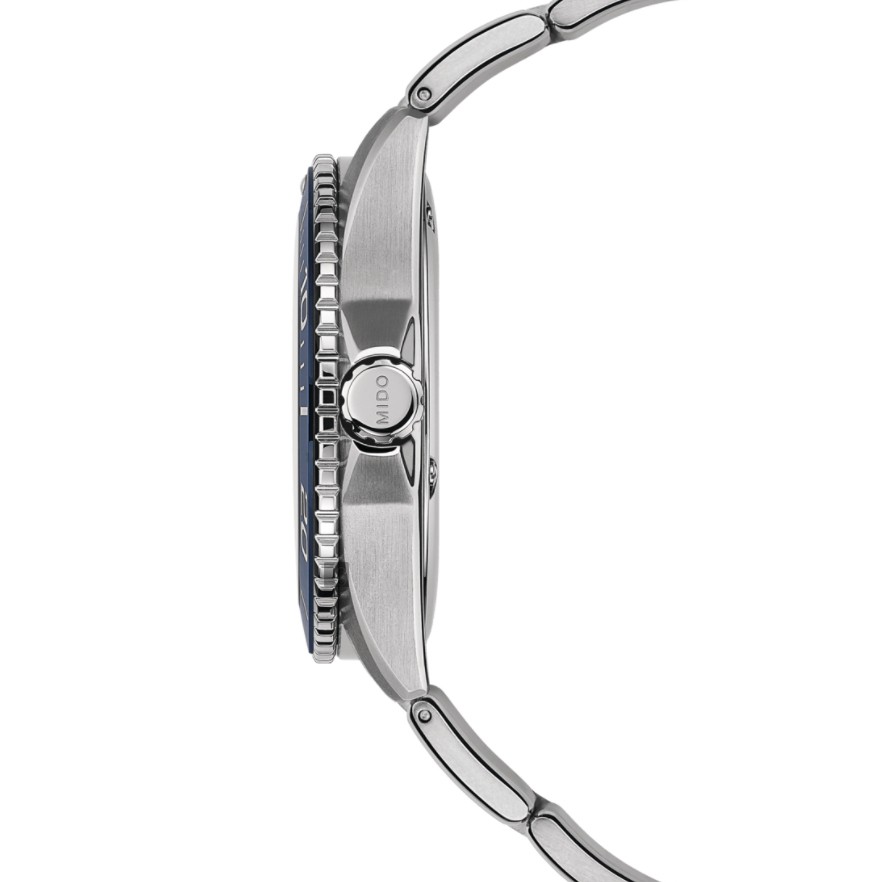 MIDO 美度 Ocean Star 200C 海洋之星陶瓷潛水錶-藍/42.5mm M0424301104100, , large