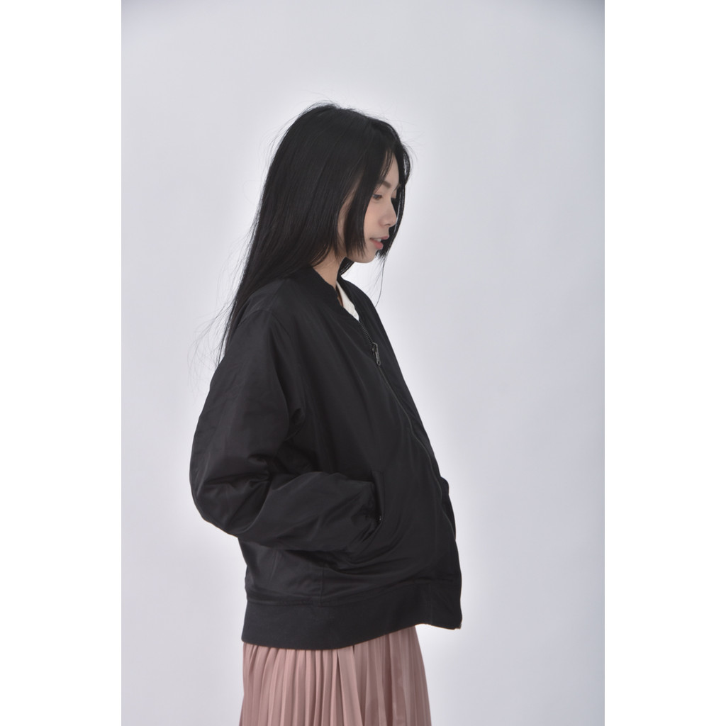 (L) 飛行黑色外套二手衣, , large