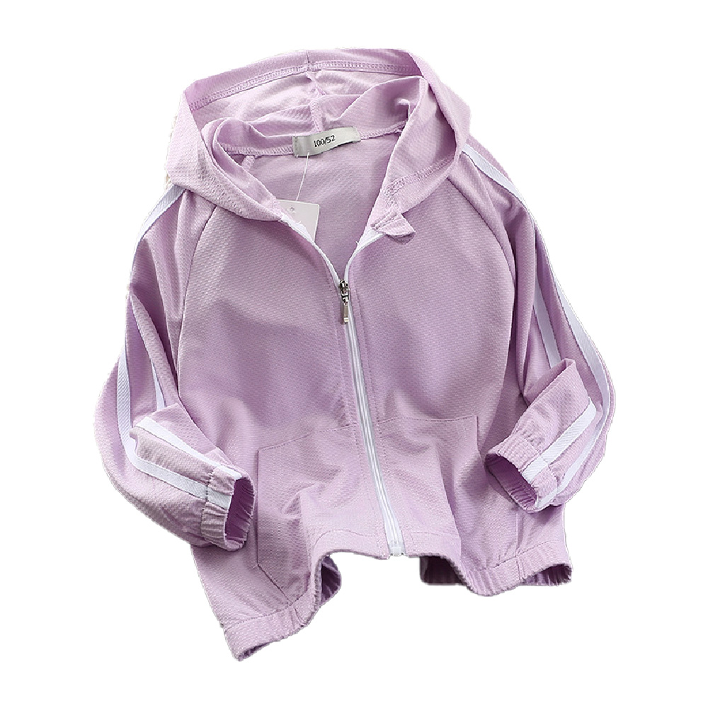 Kids Lightweight Breathable Hooded Jacket, , large