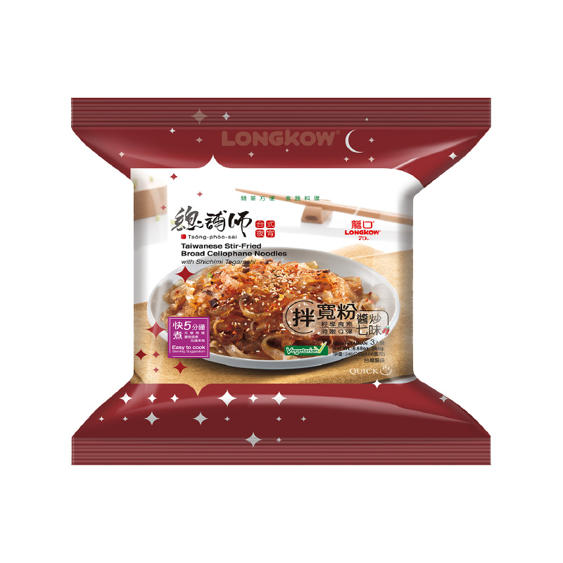 龍口總舖師醬炒七味寬粉246g, , large