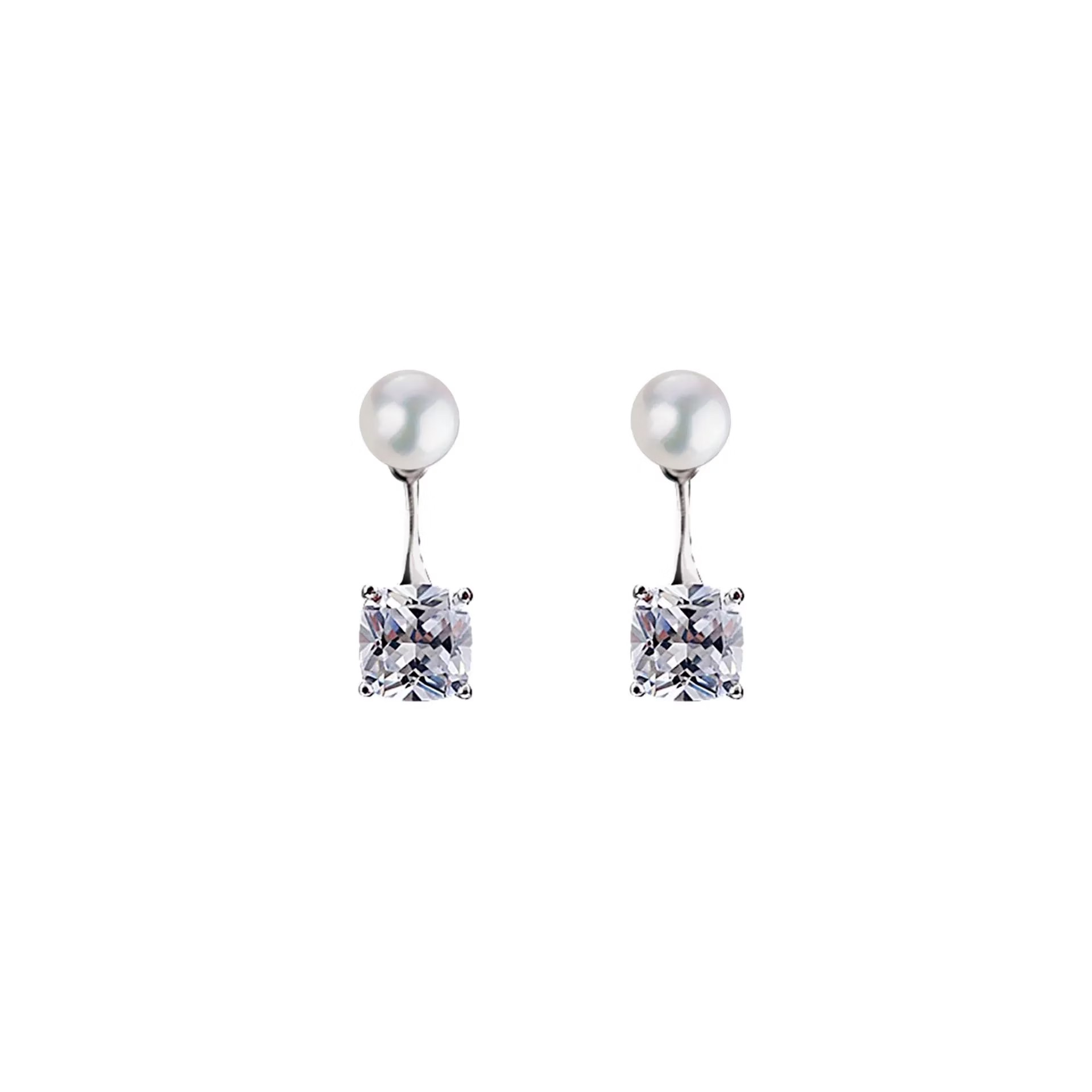 【Star Point】Two Ways to Wear Pearl Earrings, , large