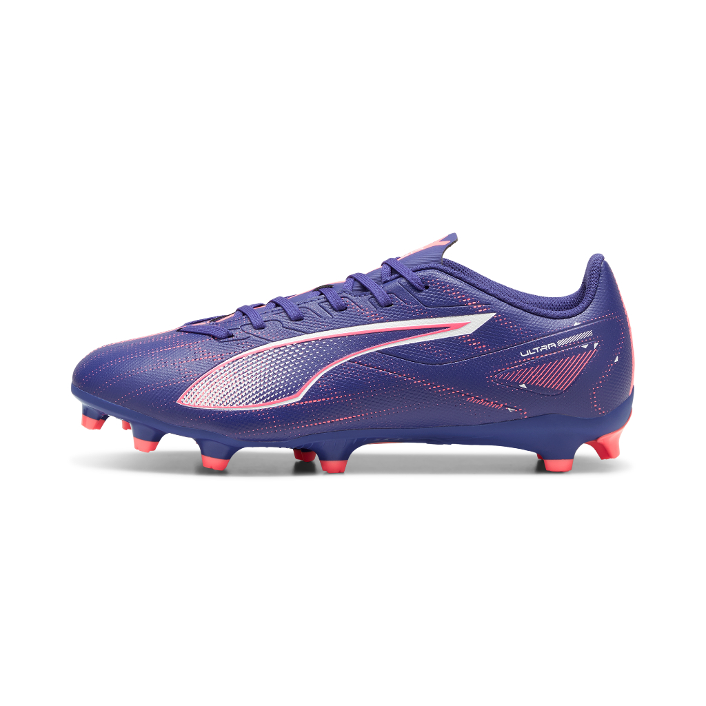 [秉宸] PUMA ULTRA 5 PLAY FG/AG 成人足球釘鞋 藍粉 草地釘鞋 大釘 10768901, , large