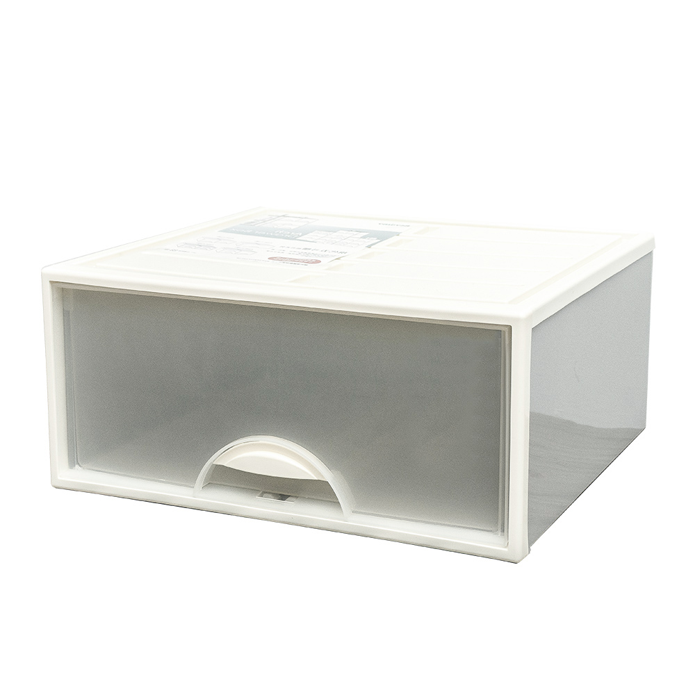 [Y HOUSE] Freely stackable single-grid drawer storage box storage cabinet plastic storage box, , large