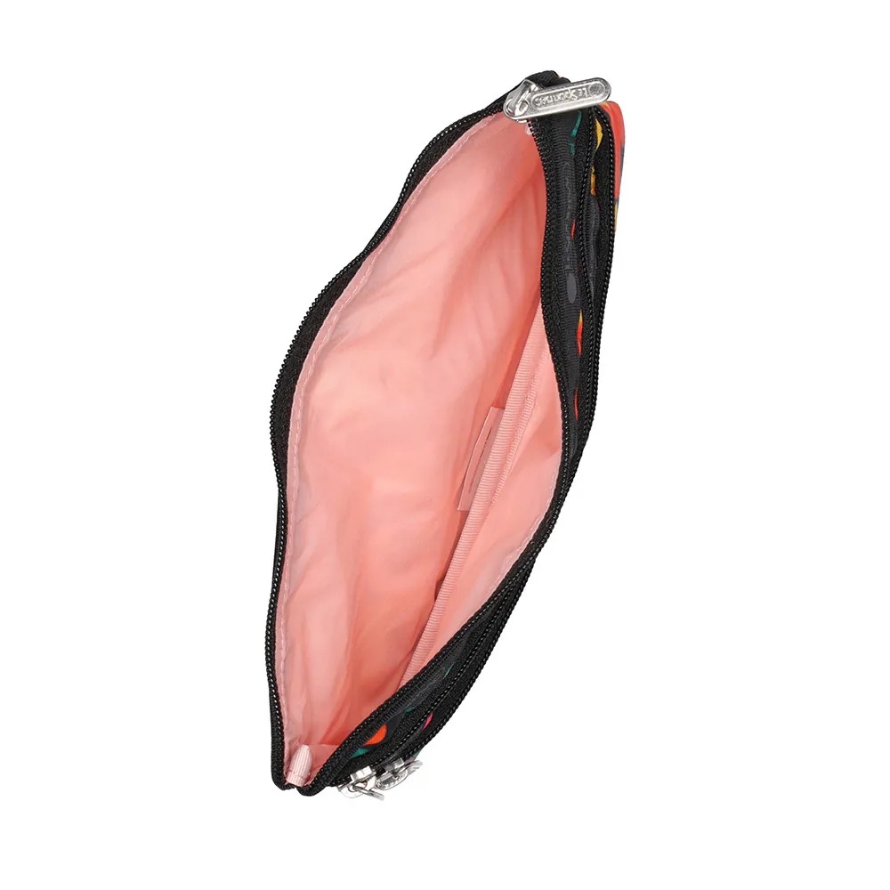 LeSportsac 3-ZIP COSMETIC 三層拉鍊化妝包 - 繽紛花園, , large